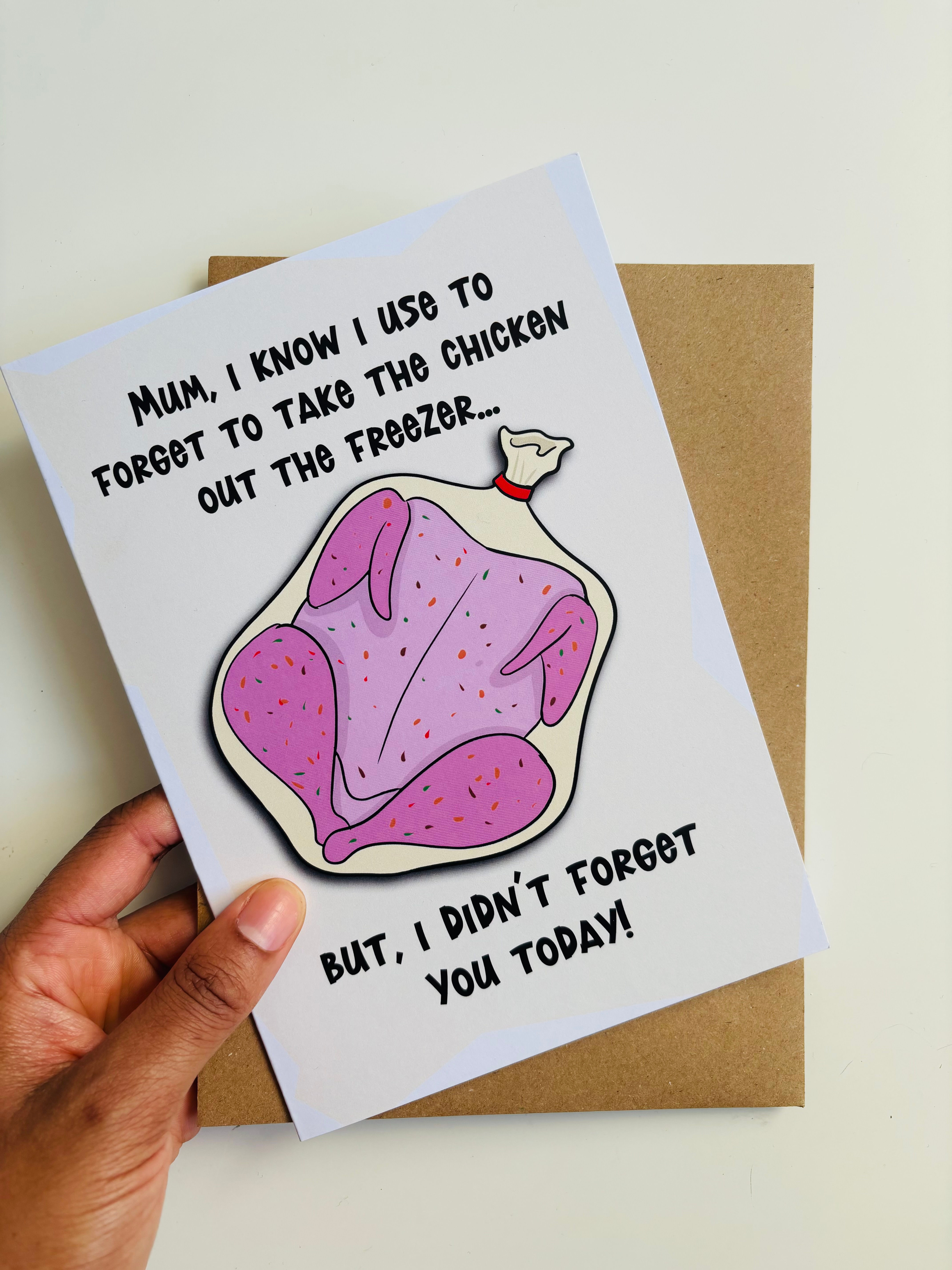 Chicken Out The Freezer