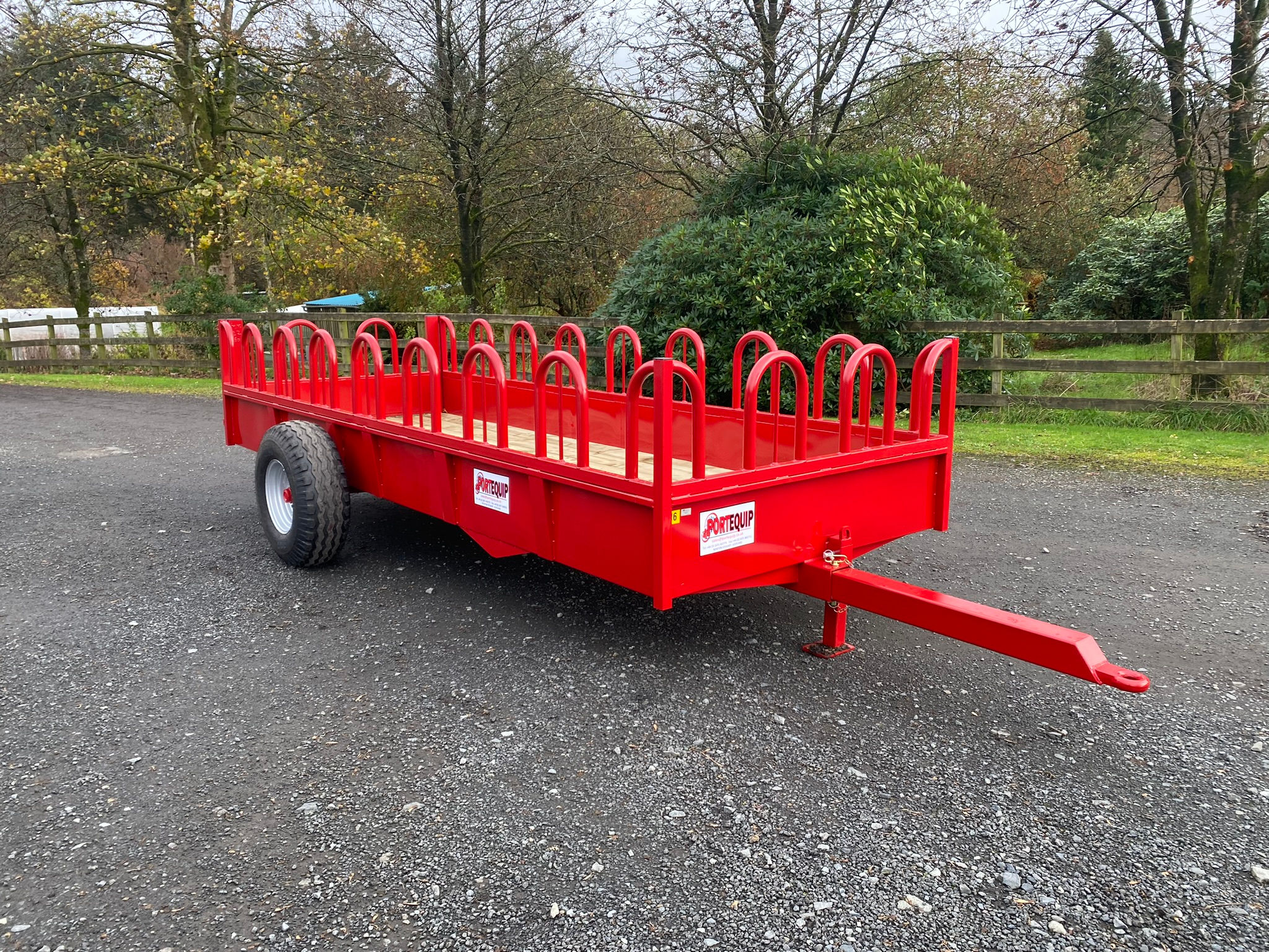 Tombstone Cattle Feed Trailer