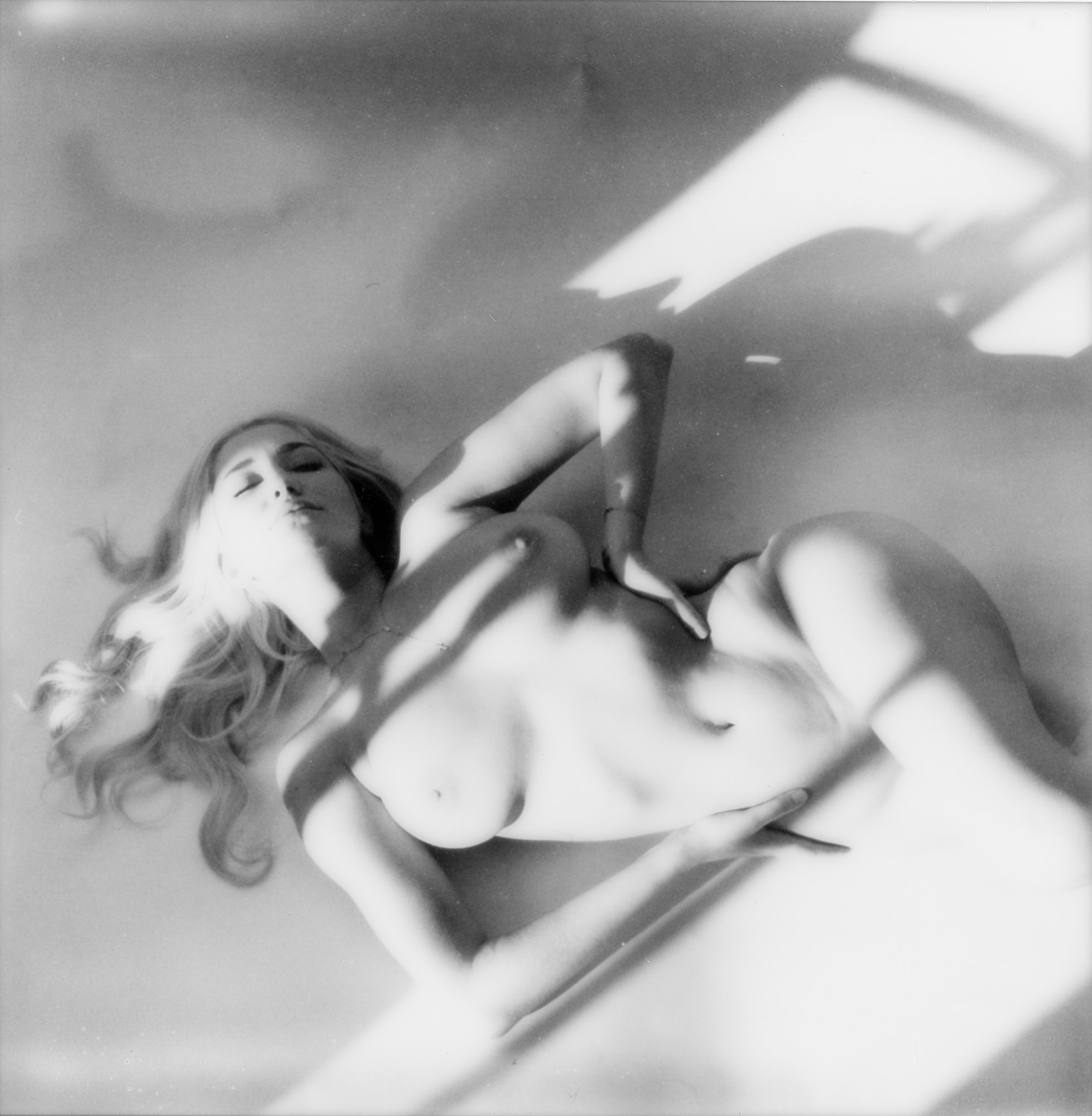 Skye in Black & White / Original One of a Kind Polaroid