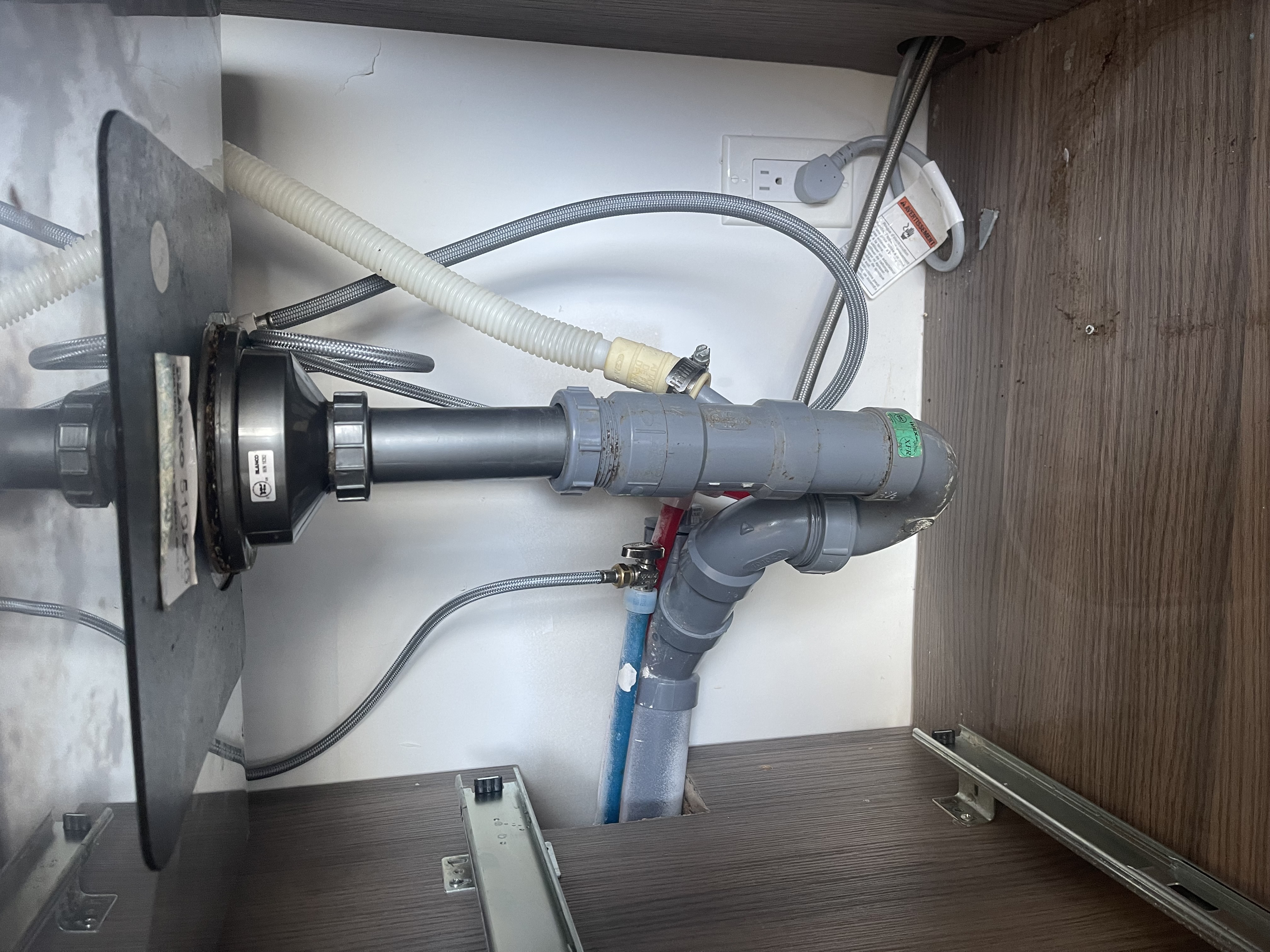 After video reference for a kitchen faucet replacement in Downtown Toronto