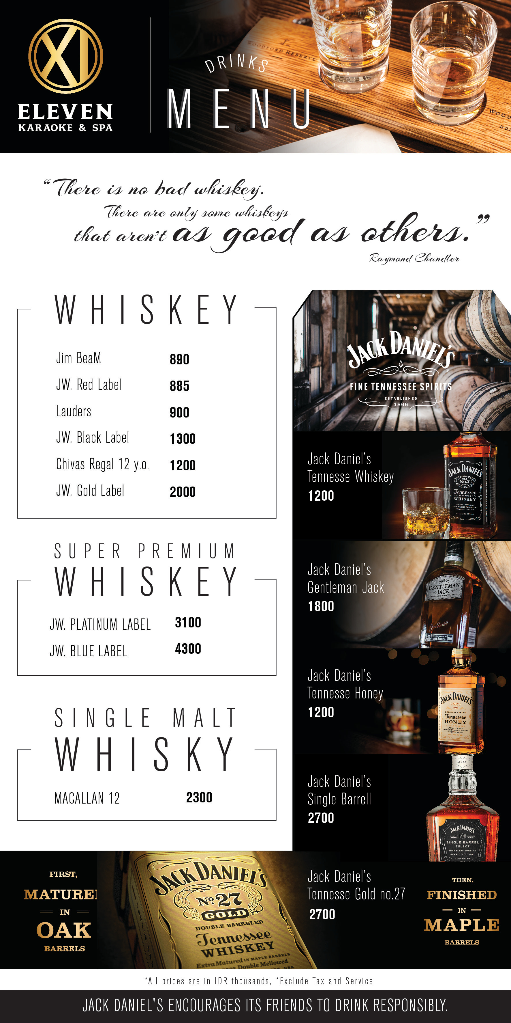 Branded Menu Design