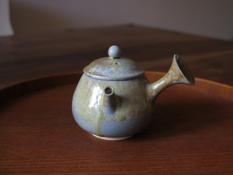 Thumbnail: Wood Fired Side-handled Teapot, 130ml