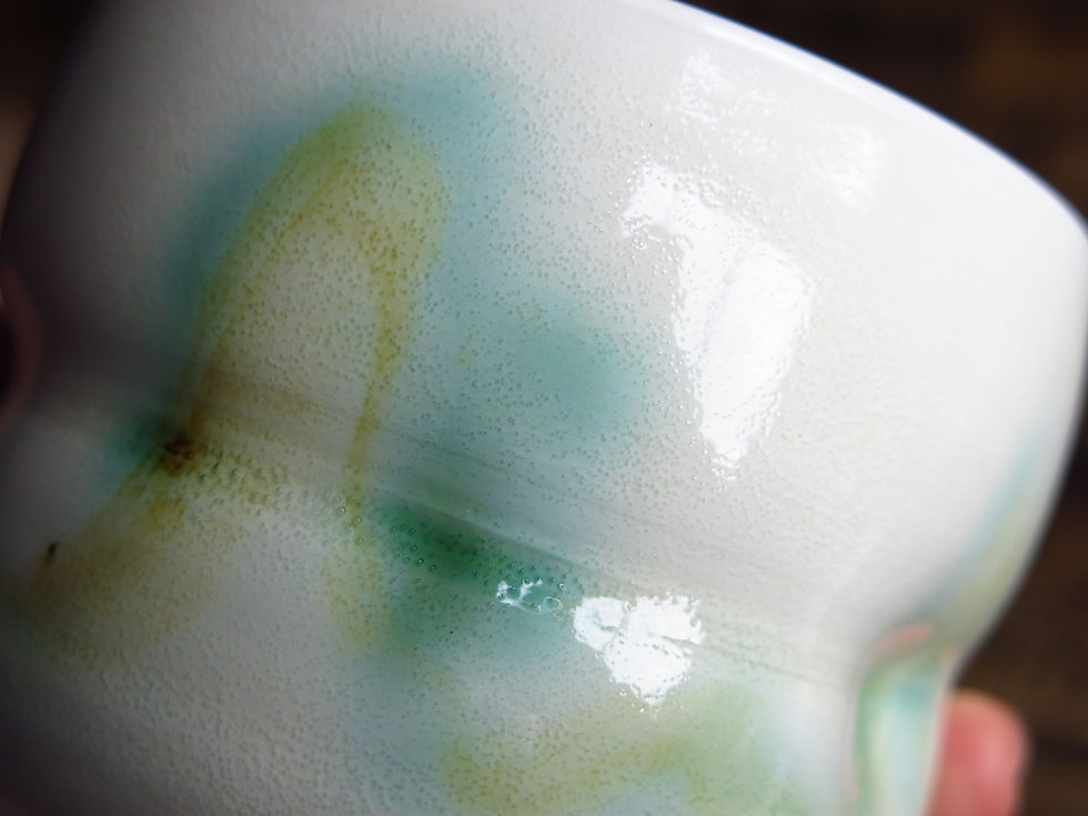 Thumbnail: Handmade Hazy Mountain Tea Bowl/Coffee Mug, 280ml