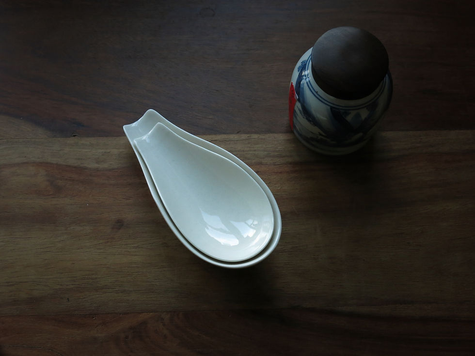Thumbnail: Handmade Lotus Petal Tea Scoop