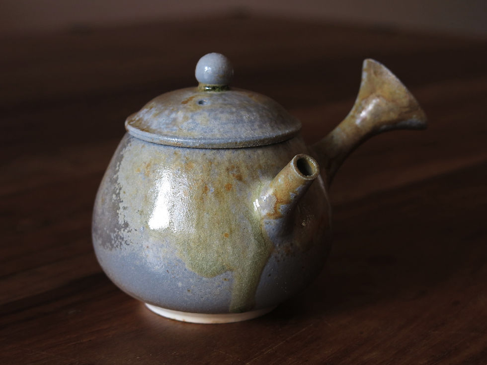Thumbnail: Wood Fired Side-handled Teapot, 130ml