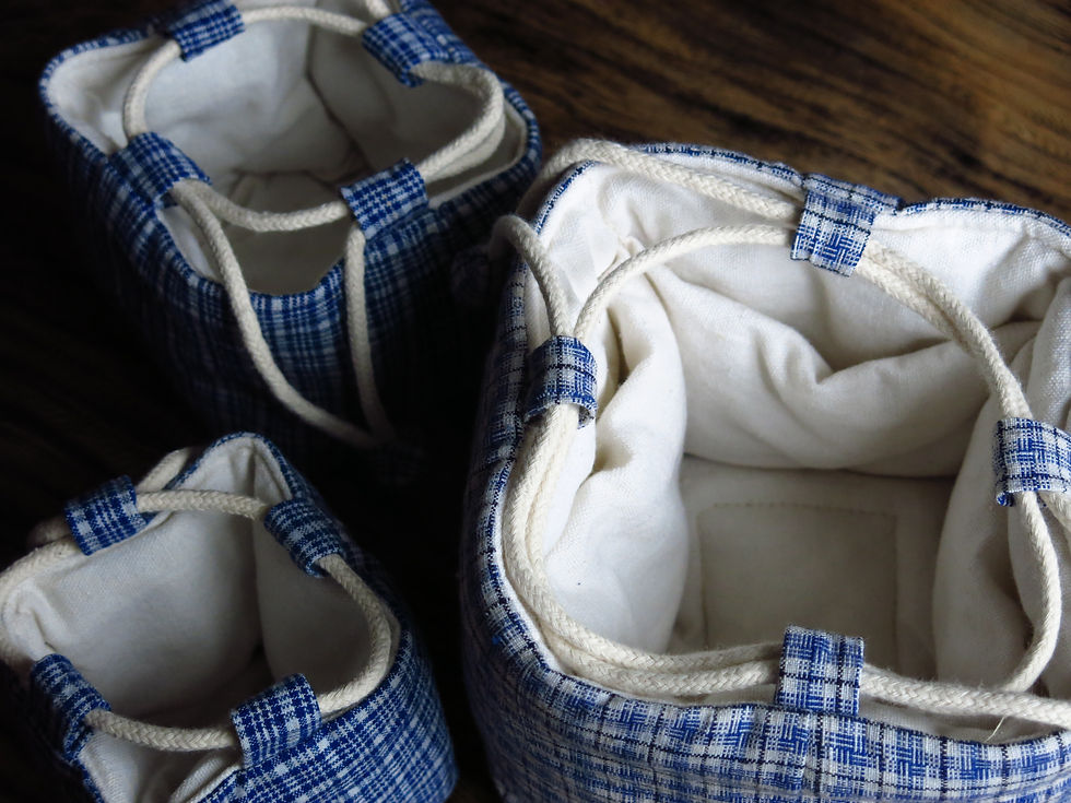 Thumbnail: Cotton and Linen Teaware Pouch