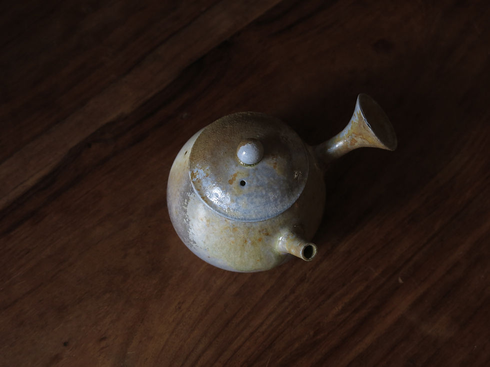 Thumbnail: Wood Fired Side-handled Teapot, 130ml