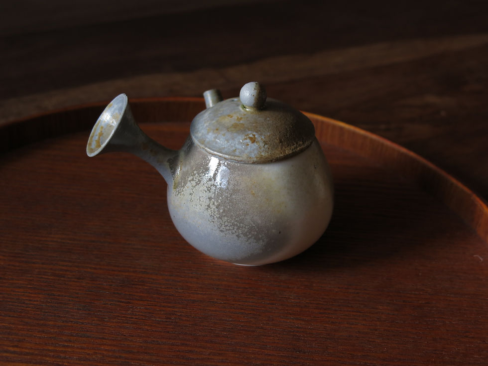 Thumbnail: Wood Fired Side-handled Teapot, 130ml