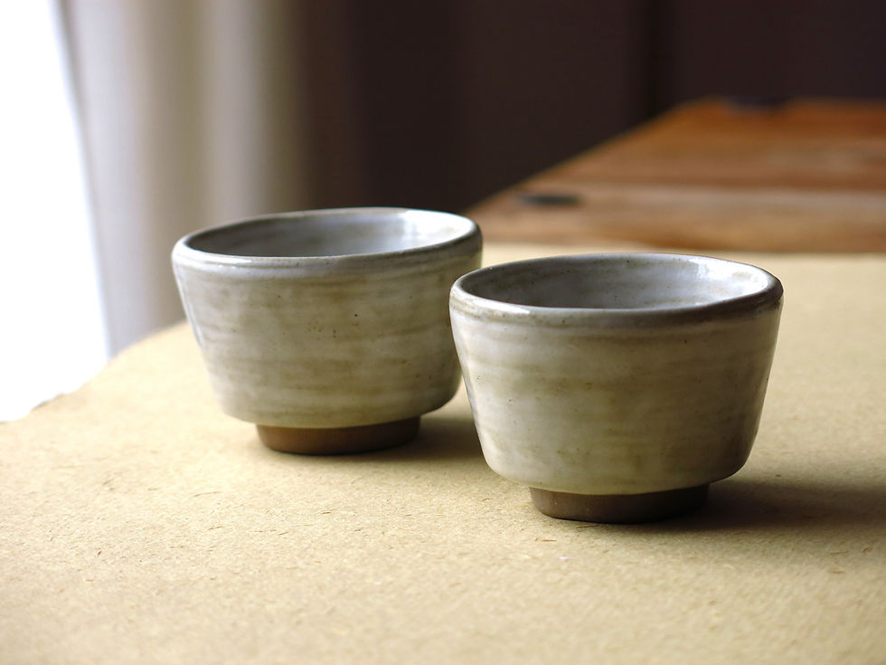 Thumbnail: Handmade Clay Spring Tea Set