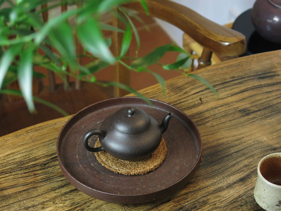 Thumbnail: Natural Loofah Teaware Coaster