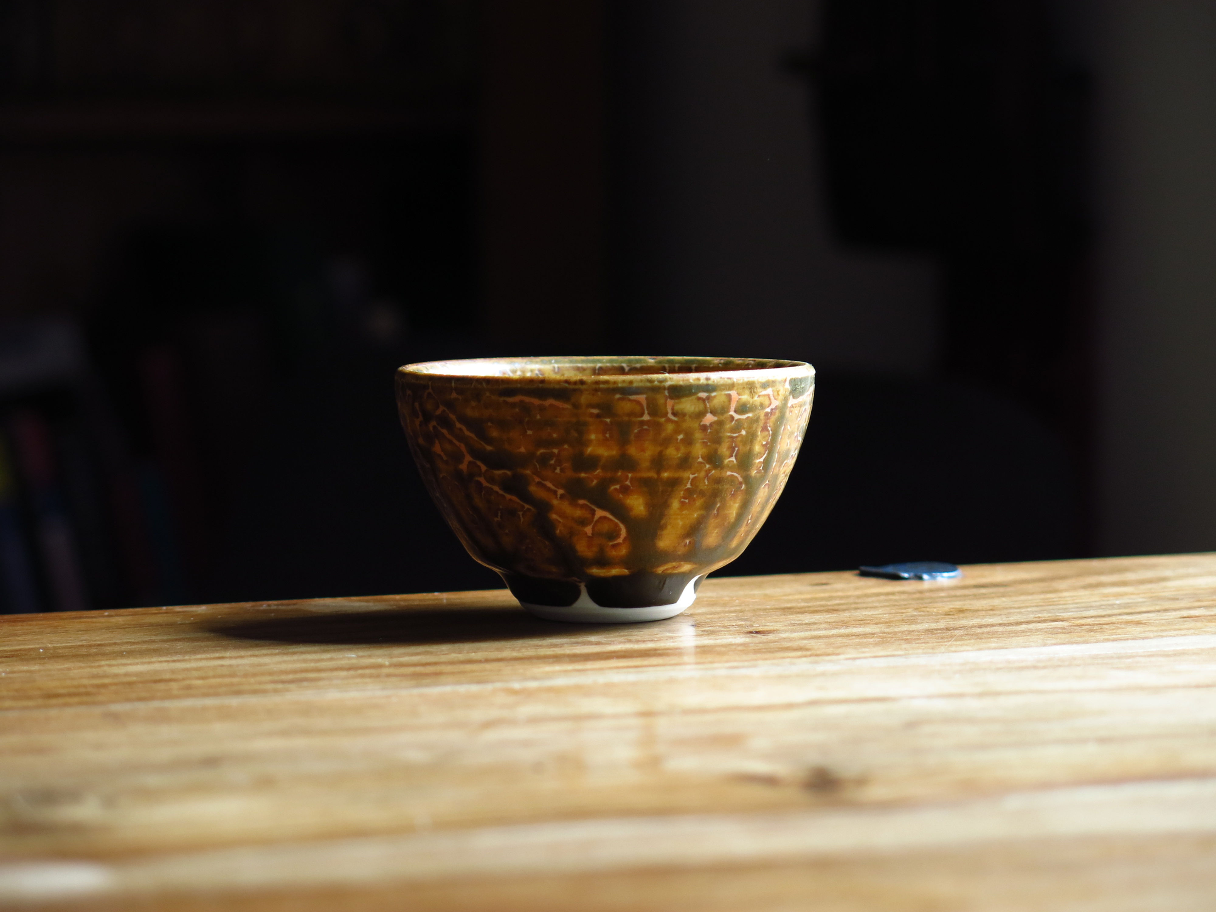 Handmade Tortoiseshell Pattern Teacup, 65ml