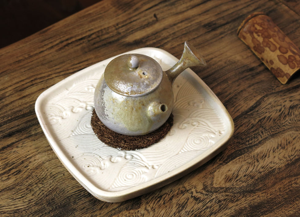 Thumbnail: Wood Fired Side-handled Teapot, 130ml