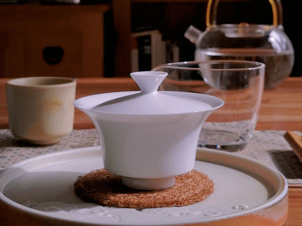 Thumbnail: Natural Loofah Teaware Coaster