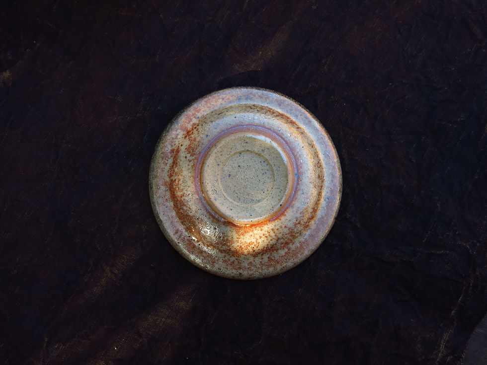 Thumbnail: Handmade Wood Ash Glazed Tea Tray #1