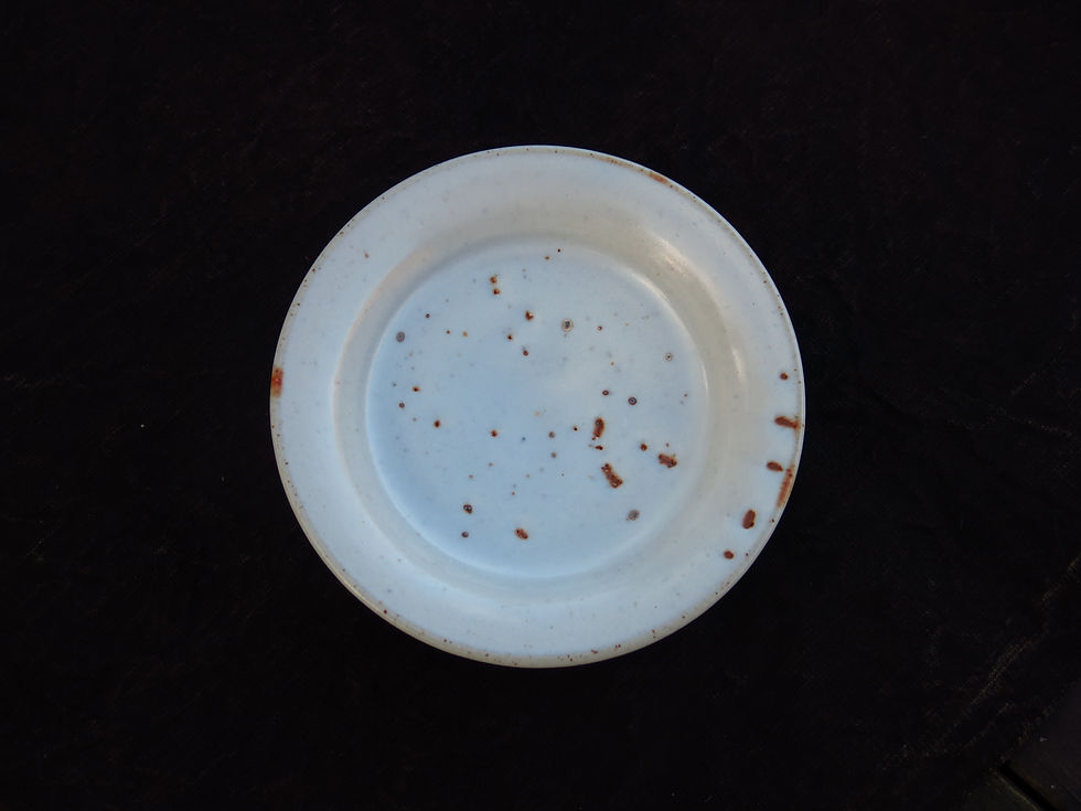 Thumbnail: Handmade White Shino Tea Tray