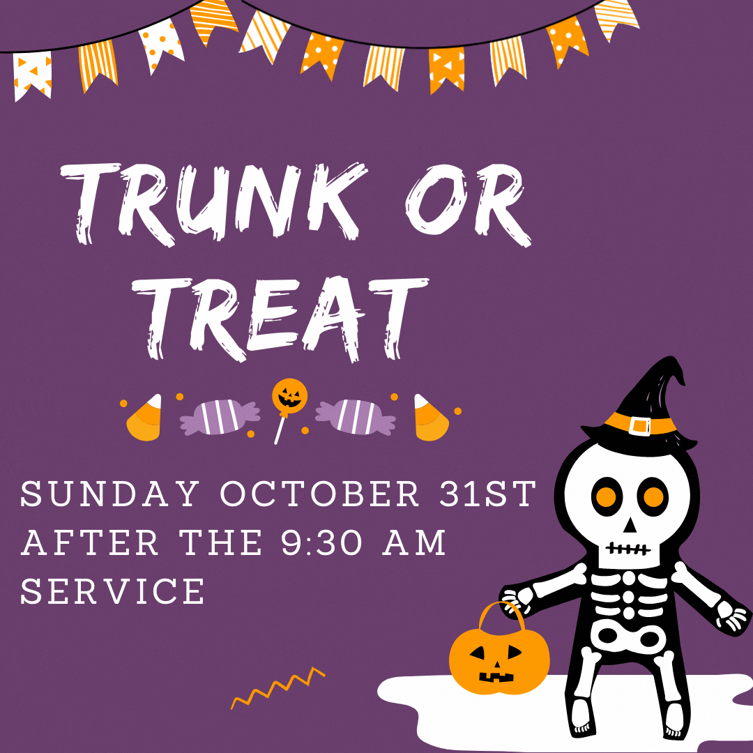Happy Halloween & Trunk or Treat!