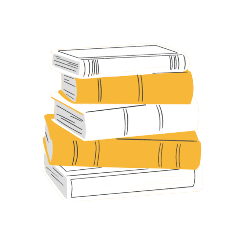 Stack of books icon representing study foundations