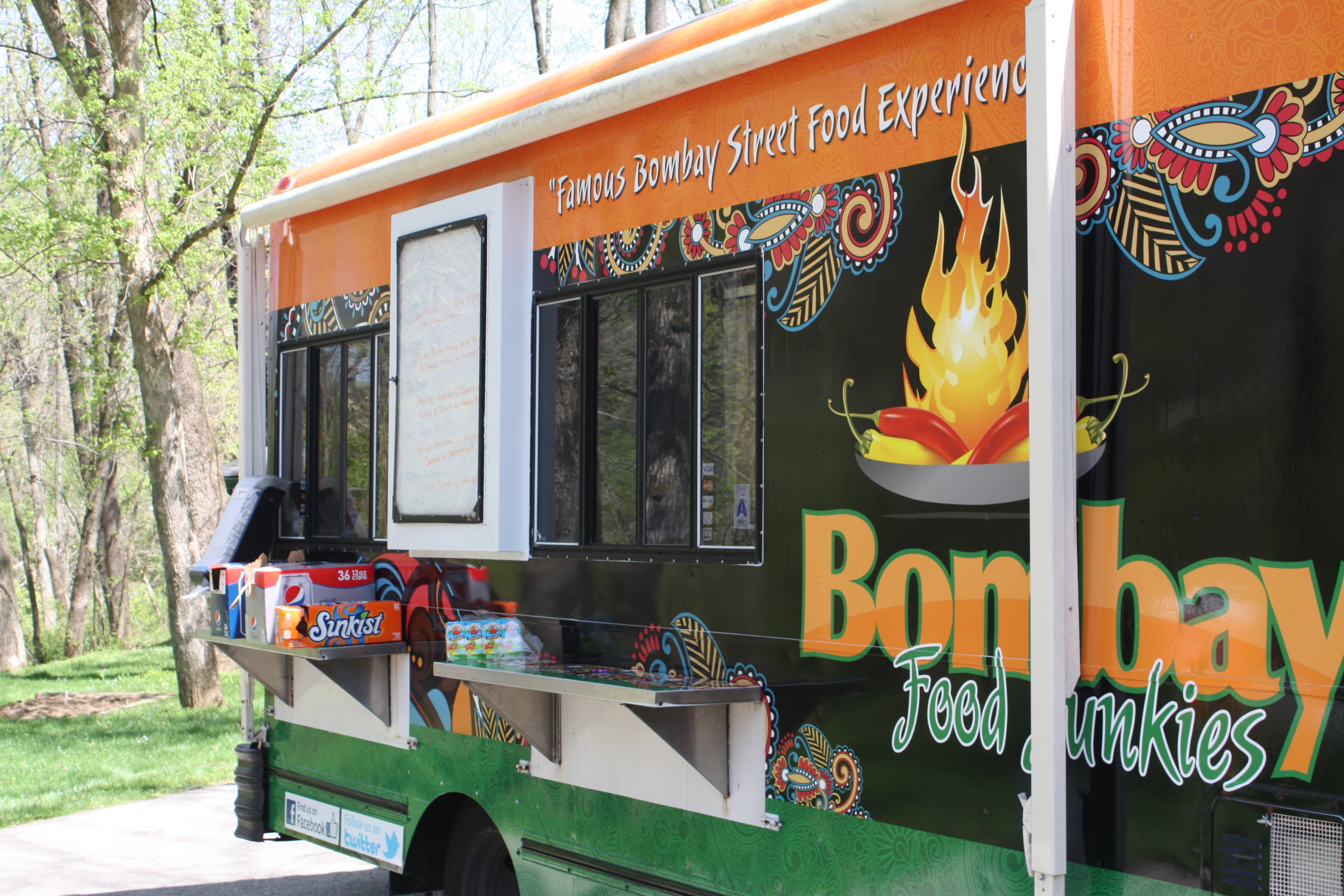 Bombay Food Junkies Food Truck Serves Lunch Most Days A Week