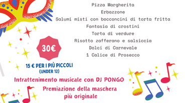Buffet di Carnevale