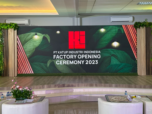 Tema Dekorasi Acara Alam di Katup Indonesia Opening Factory