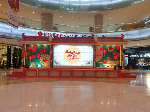 LOTTE SHOPPING AVENUE CHINESE NEW YEAR DECORATION