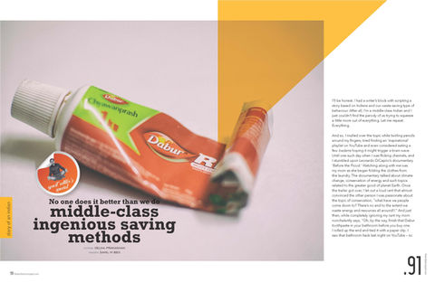 Middle-class Ingenious Saving Methods - The Indian Trumpet