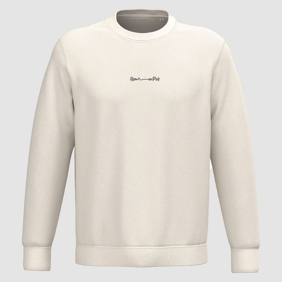 Miniatura: Sudadera fw_pot minimal Natural