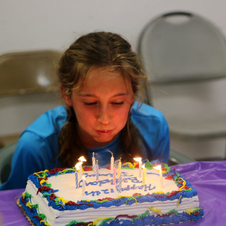 Giving Back for Her Birthday