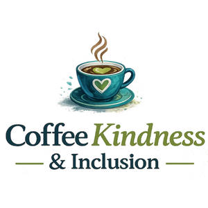 Coffee, Kindness, & Inclusion Logo