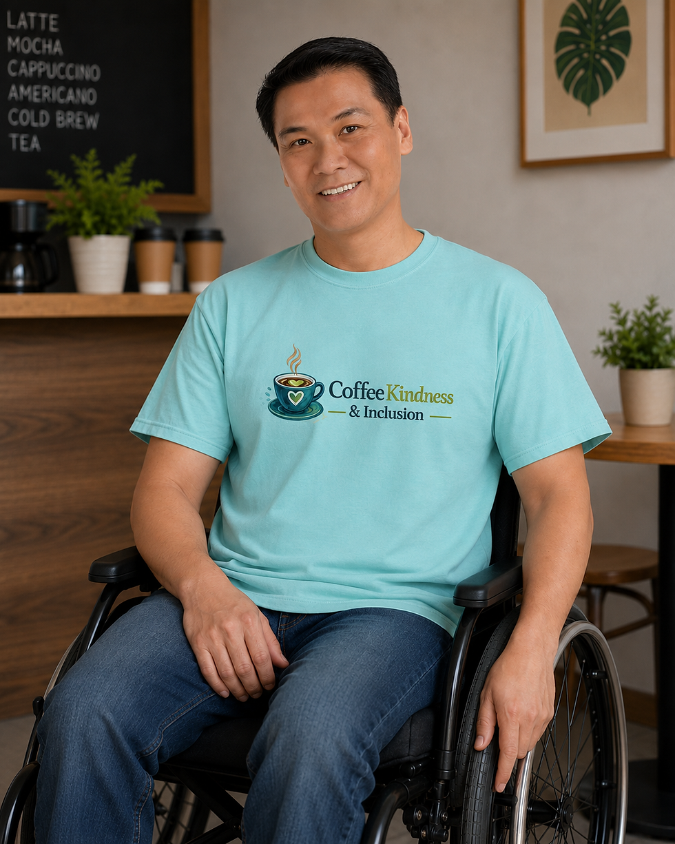 Comfort Color Chalky Mint CKI tshirt logo