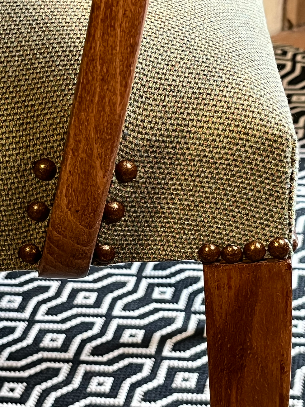 Miniature : Fauteuil bridge vert