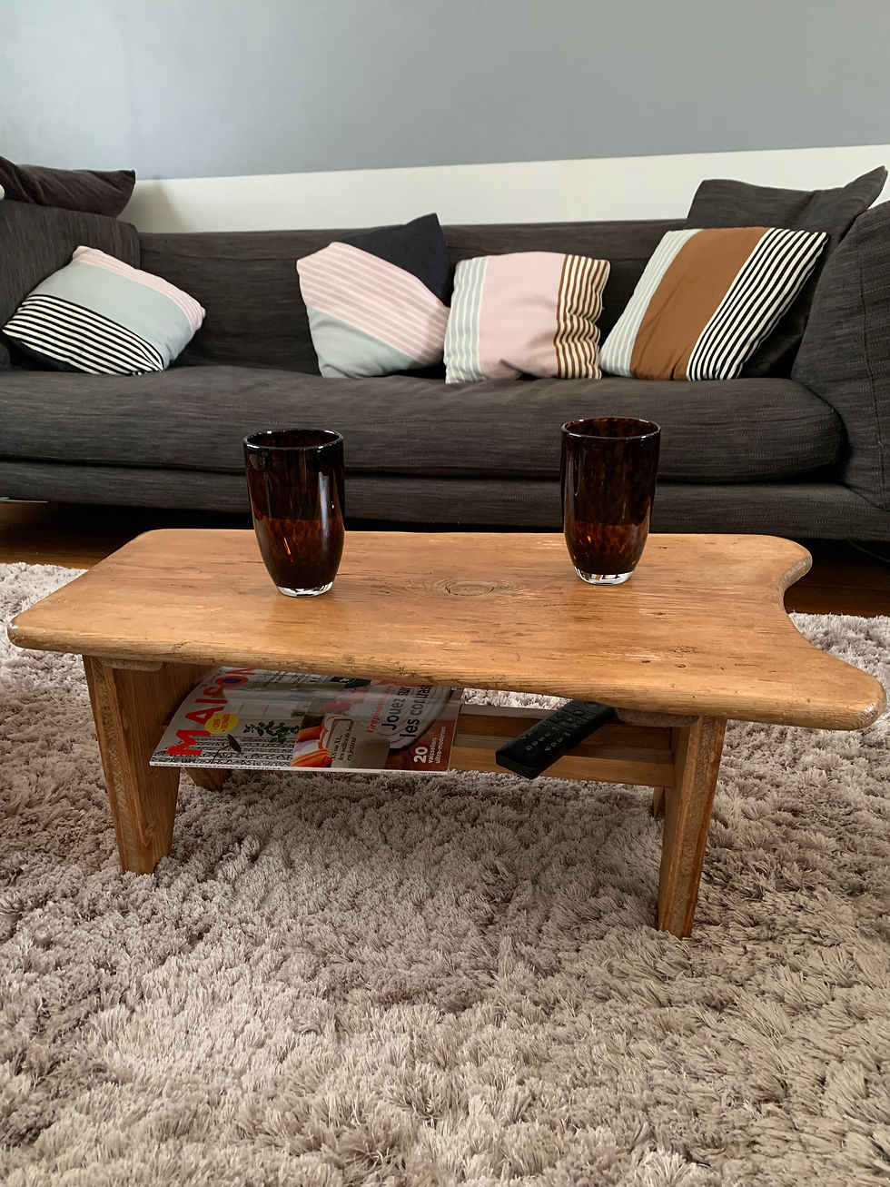 Miniature : Table basse lavandière