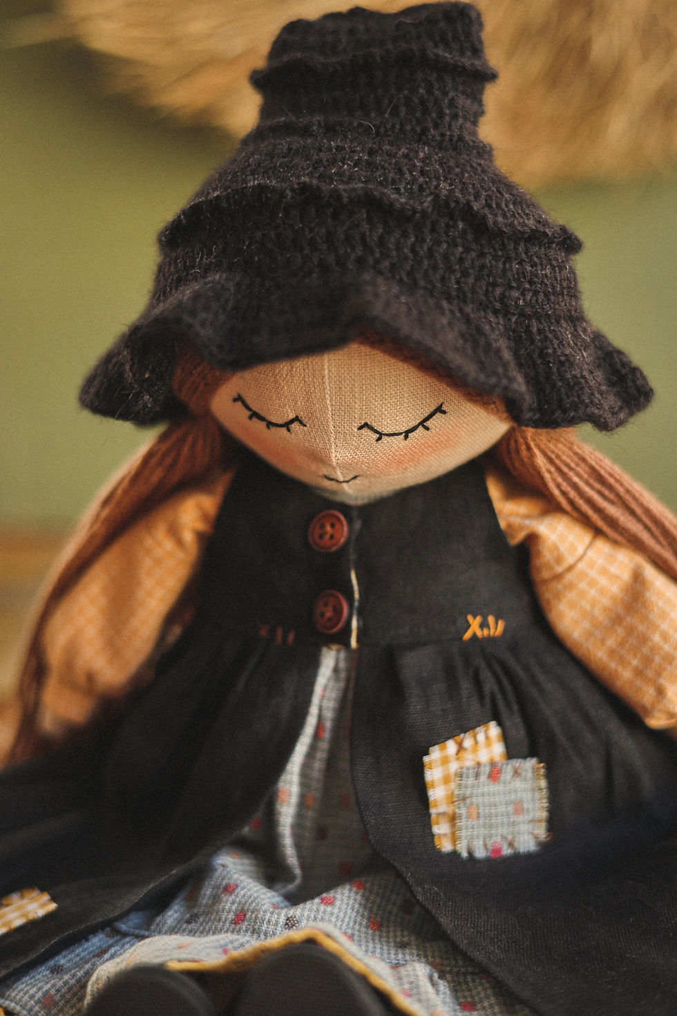Thumbnail: Happylabtoys - Handmade Witch Doll