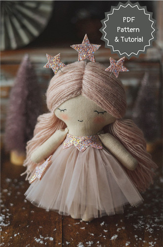 Pattern Mini Fairy Dolls Happylabtoys Star Fairy Sewing Pattern