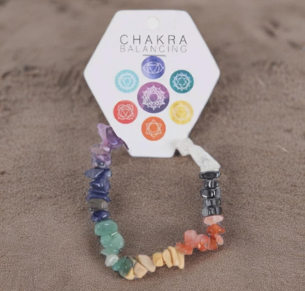 Bracelet Énergétique 7 Chakras – Cristaux Naturels