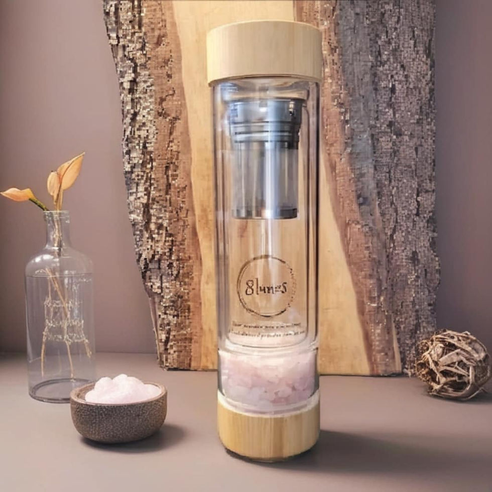 Miniature : Bouteille en Verre avec Infuseur – 8lunes