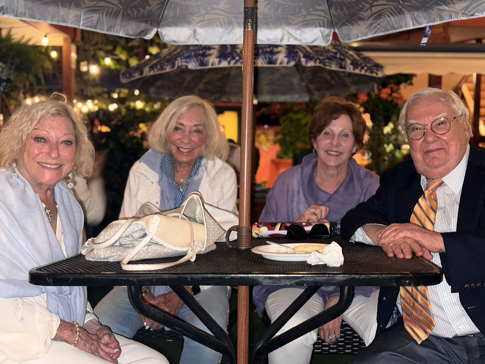 Esther Kreisler, Ina Levy, Barbara and Isaac Glasser