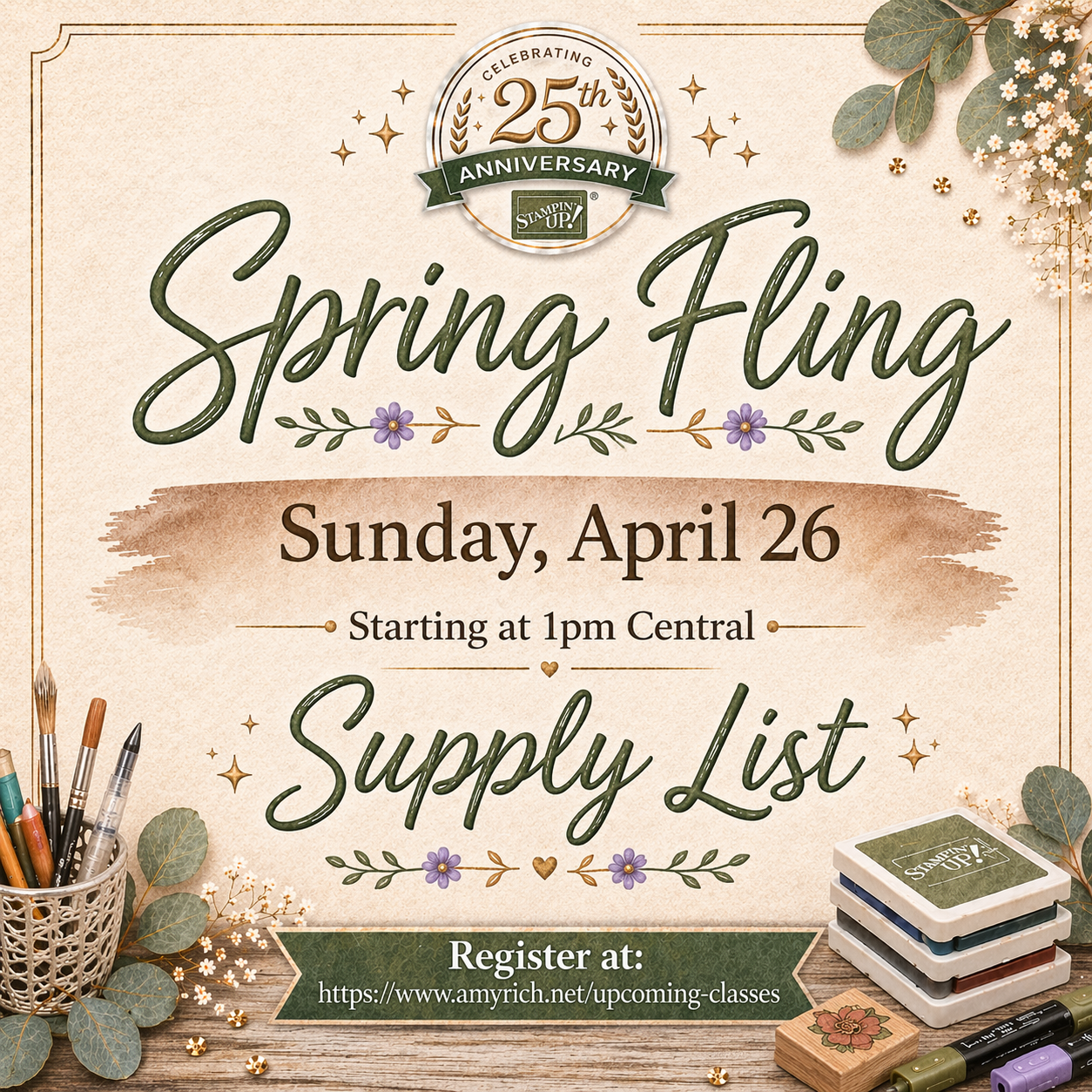 25th Anniversary Event - Spring Fling