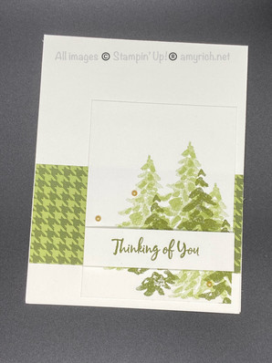 In the Pines Thinking of You card