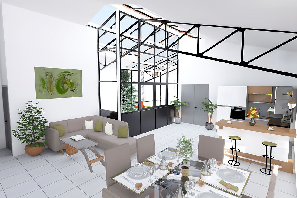 Parties communes d'unr friche