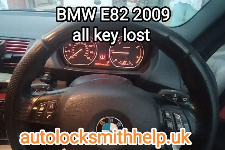 Replacement of lost keys for BMW E82