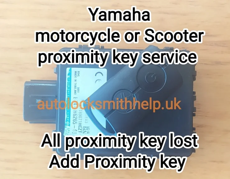 Yamaha proxy key replacement