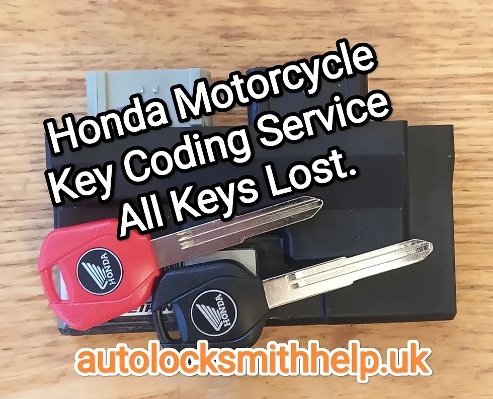 How to Replace Lost Honda Motorcycle Keys and Get Back on the Road
