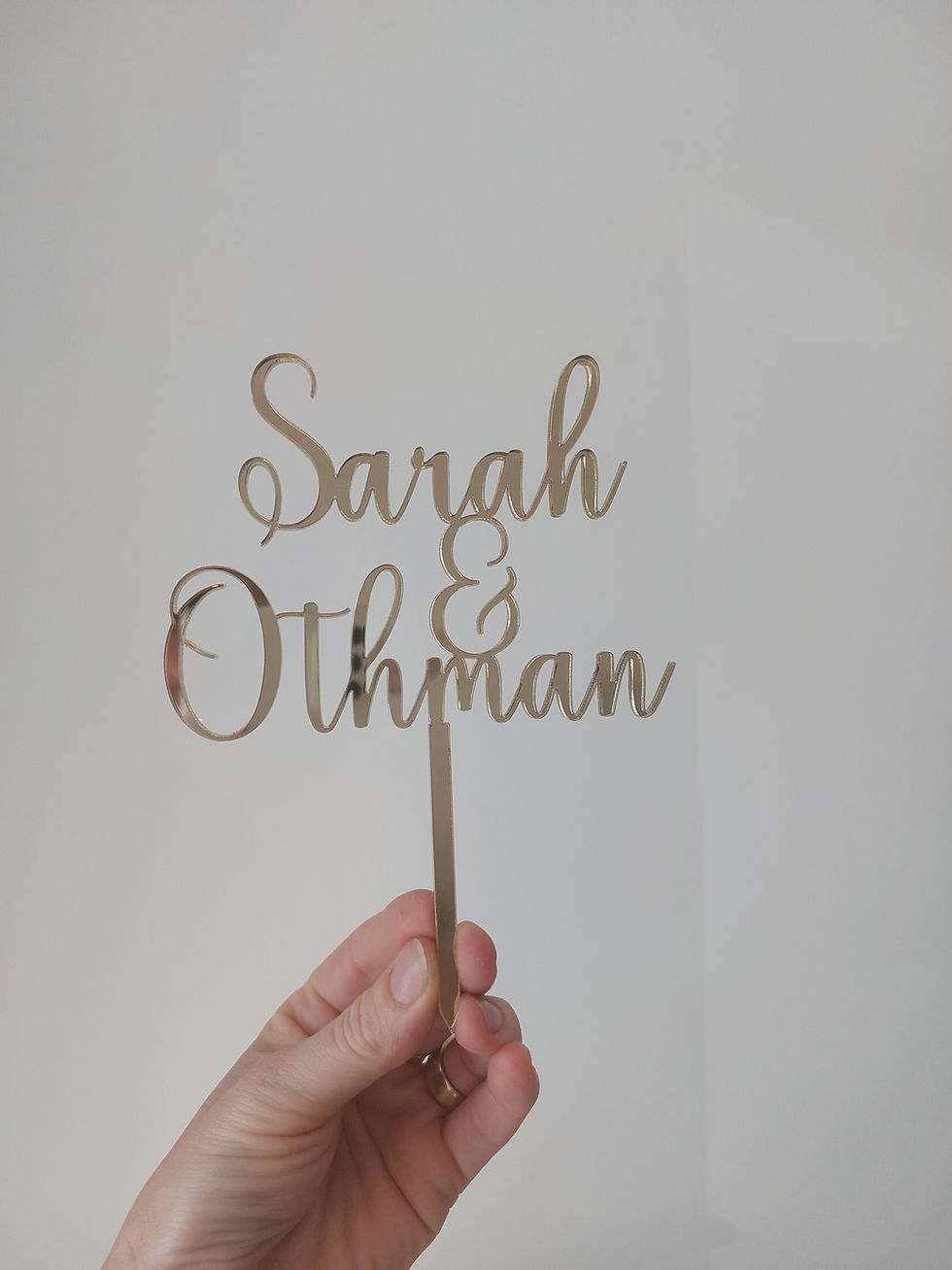 Miniature : Cake topper "Mariage"