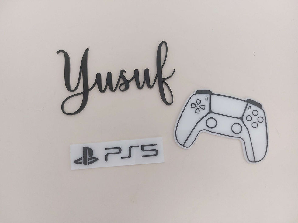 Miniature : Marque place / prénom pour gâteau