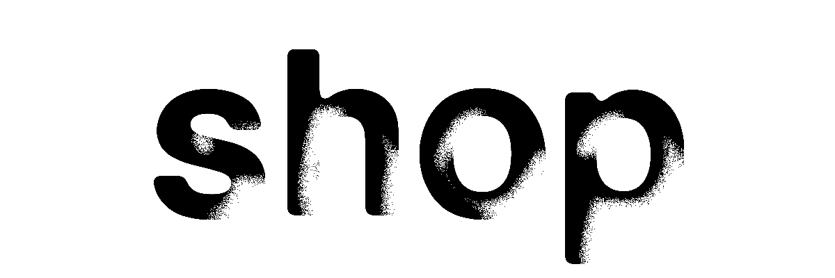 animated text reading 'shop'