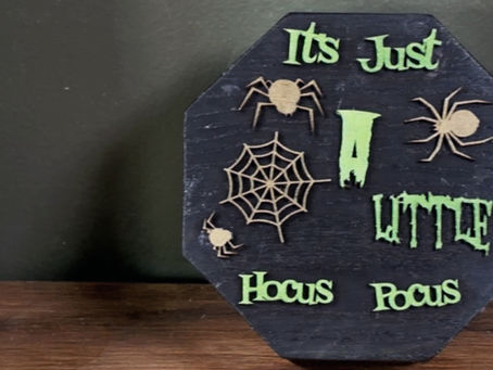 DIY Halloween Coaster & Red Oak Holder Kit: Step-by-Step Guide