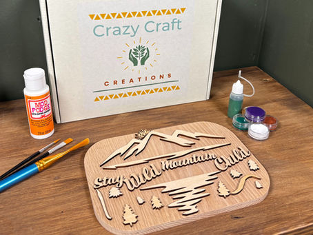 Stay Wild Mountain Child DIY Kit | Step-by-Step Kit Guide