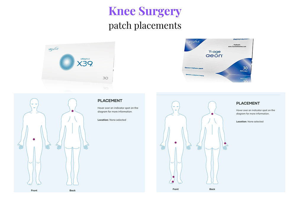Miniatura: Knee surgery regeneration kit