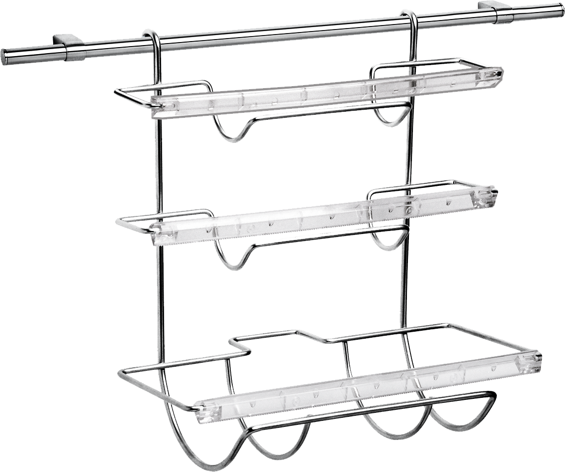 Porta Rolos Triplo Linha Aramados Suspensos Klean